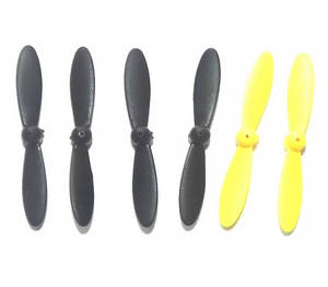 JJRC H20H RC quadcopter drone spare parts todayrc toys listing main blades (Black-Yellow)