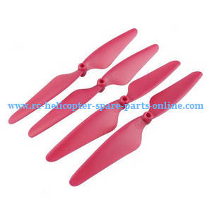 Hubsan H216A RC Quadcopter spare parts todayrc toys listing main blades (Red)