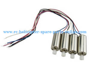 Hubsan H216A RC Quadcopter spare parts todayrc toys listing main motors with plastic gear 4pcs
