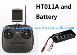 Hubsan H216A RC Quadcopter spare parts todayrc toys listing transmitter with battery (HT011A)