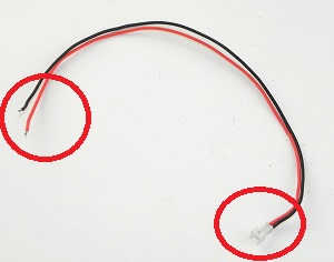 JJRC H26 H26C H26W H26D H26WH quadcopter spare parts todayrc toys listing connect wire for the motor