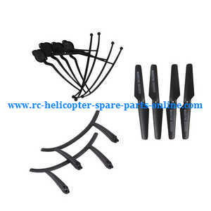 JJRC H31 H31W quadcopter spare parts todayrc toys listing undercarriage + protection frame set + main blades