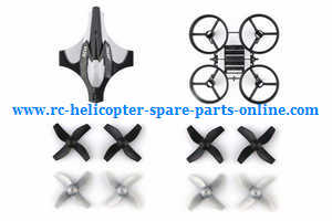 JJRC H36 E010 quadcopter spare parts todayrc toys listing 2sets main blades + upper cover + main frame