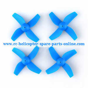 JJRC H36 E010 quadcopter spare parts todayrc toys listing main blades (Blue)