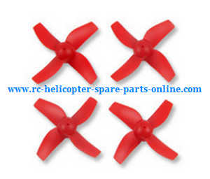JJRC H36 E010 quadcopter spare parts todayrc toys listing main blades (Red)