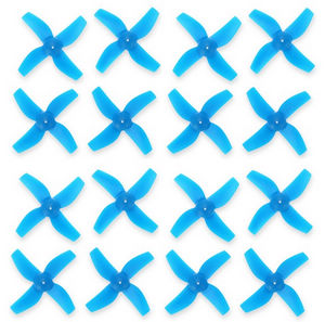 JJRC H36F RC quadcopter drone spare parts main blades propellers (Blue) 4sets