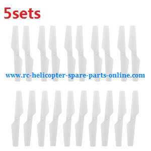 JJRC H37 H37W E50 E50S quadcopter spare parts todayrc toys listing main blades (White) 5sets
