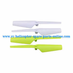 JJRC H37 H37W E50 E50S quadcopter spare parts todayrc toys listing main blades (White-Green)