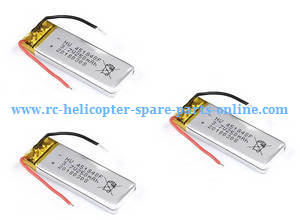 JJRC H49WH H49 RC quadcopter spare parts todayrc toys listing 3.7V 250mAh battery 3pcs