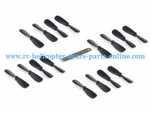 JJRC H49WH H49 RC quadcopter spare parts todayrc toys listing main blades (4sets Black) + wrench