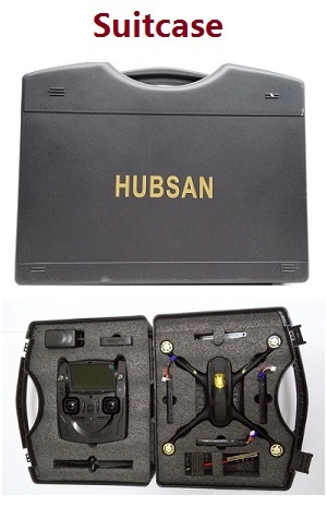 Hubsan H501A RC Quadcopter spare parts todayrc toys listing suitcase