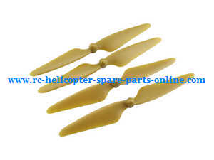 Hubsan H501A RC Quadcopter spare parts todayrc toys listing main blades (Gold)