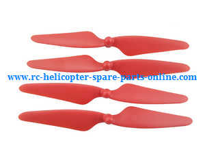 Hubsan H501A RC Quadcopter spare parts todayrc toys listing main blades (Red)