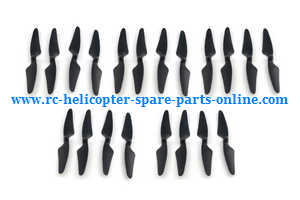 Hubsan H501A RC Quadcopter spare parts todayrc toys listing main blades (Black) 5sets