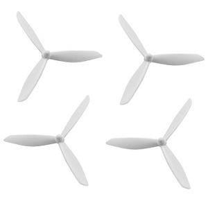 Hubsan H501C RC Quadcopter spare parts todayrc toys listing upgrade 3-leaf main blades (White)