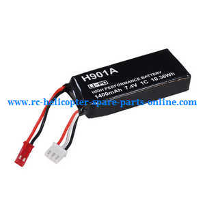 Hubsan H501M RC Quadcopter spare parts todayrc toys listing transmitter battery 7.4V 1400mAh - Click Image to Close