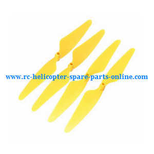 Hubsan H502S H502E RC Quadcopter spare parts todayrc toys listing main blades (Yellow)