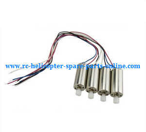 Hubsan H502S H502E RC Quadcopter spare parts todayrc toys listing main motors with plastic gears (4 pcs)
