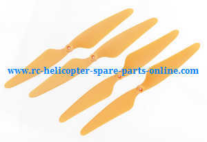 Hubsan H507A H507D H507A+ RC Quadcopter spare parts todayrc toys listing main blades (Orange)