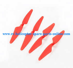 Hubsan H507A H507D H507A+ RC Quadcopter spare parts todayrc toys listing main blades (Red)