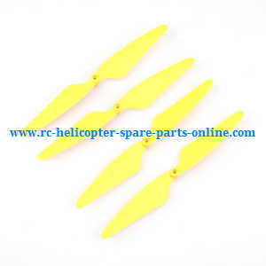 Hubsan H507A H507D H507A+ RC Quadcopter spare parts todayrc toys listing main blades (Yellow)