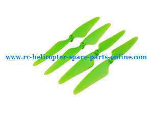Hubsan H507A H507D H507A+ RC Quadcopter spare parts todayrc toys listing main blades (Green)