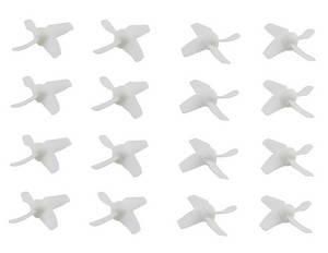 JJRC H67 RC quadcopter drone spare parts todayrc toys listing main blades (White 16pcs)