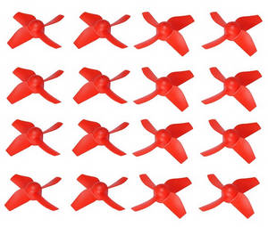 JJRC H67 RC quadcopter drone spare parts todayrc toys listing main blades (Red 16pcs)