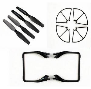 JJRC H68 H68G RC quadcopter drone spare parts todayrc toys listing main baldes + protection frame set + undercarriage