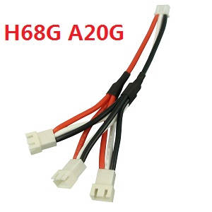 JJRC H68 H68G RC quadcopter drone spare parts todayrc toys listing 1 to 3 charger wire (H68G A20G)