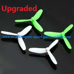 JJRC H7 quadcopter spare parts todayrc toys listing main blades (Upgraded) Green-White