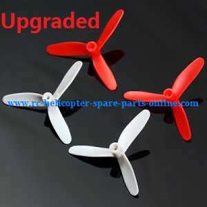 JJRC H7 quadcopter spare parts todayrc toys listing main blades (Upgraded) Red-White