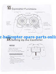 JJRC H8 Mini H8C Mini quadcopter spare parts todayrc toys listing English manual book