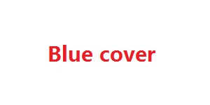 JJRC H98 H98WH quadcopter spare parts todayrc toys listing upper and lower cover (Blue)