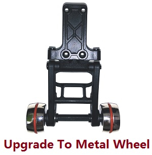 Haiboxing HBX 2105A T10 T10PRO Truck RC car vehicle spare parts Wheelie Bar Complete(Metal Wheels) M22055