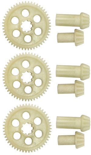 Haiboxing HBX 2105A T10 T10PRO Truck RC car vehicle spare parts Spur Gear+Drive Pinions M21015 3sets