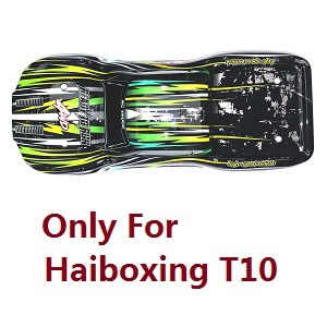 Haiboxing HBX 2105A T10 T10PRO Truck RC car vehicle spare parts Car Body Shell (Green) T10B01 (Only for haboxing T10)