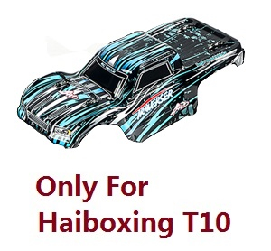 Haiboxing HBX 2105A T10 T10PRO Truck RC car vehicle spare parts Car Body Shell (Blue) T10B02 (Only for haboxing T10)