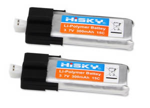 Hisky HCP100 FBL100 MCPX RC Helicopter spare parts todayrc toys listing 3.7v 300mAh battery 2pcs
