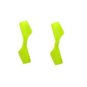 Hisky HCP100 FBL100 MCPX RC Helicopter spare parts todayrc toys listing tail blade (Green) 2pcs