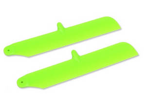 Hisky HCP100 FBL100 MCPX RC Helicopter spare parts todayrc toys listing main blades (Green or Random color)