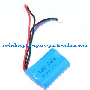 Huan Qi HQ823 helicopter spare parts todayrc toys listing battery 7.4v 1100MaH JST plug