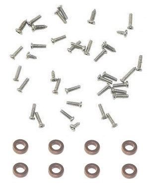 JJRC H12CH H12WH H12C H12W drone quadcopter spare parts screws set with 8*copper bearings
