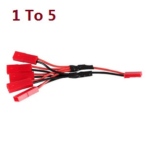 JJRC H12CH H12WH H12C H12W drone quadcopter spare parts 1 to 5 charger wire