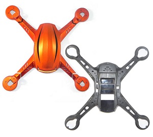 JJRC H12CH H12WH H12C H12W drone quadcopter spare parts lower and upper cover Orange