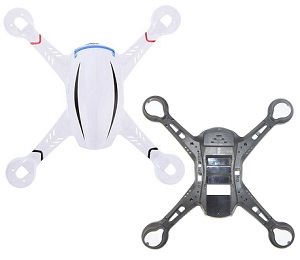 JJRC H12CH H12WH H12C H12W drone quadcopter spare parts lower and upper cover White
