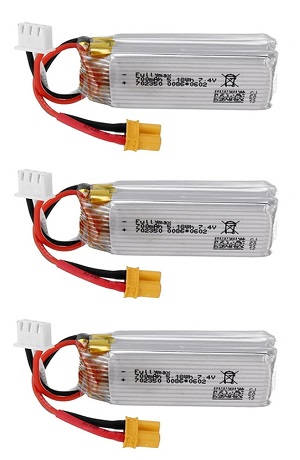 JJRC M03 E160 Yu Xiang F1 RC Helicopter spare parts todayrc toys listing 7.4V 700mAh battery 3pcs