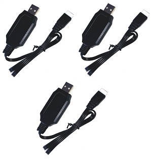 JJRC M05 E130 Yu Xiang F03 RC Helicopter spare parts todayrc toys listing USB charger wire 3pcs