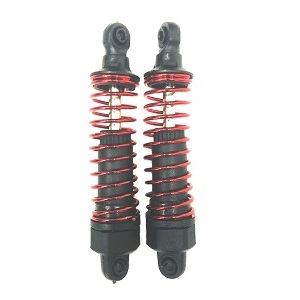 JJRC Q130 Q141 Q130A Q130B Q141A Q141B D843 D847 GB1017 GB1018 Pro RC Car Vehicle spare parts shock absorber assembly 2pcs 6027 Red - Click Image to Close