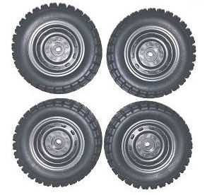 JJRC Q130 Q141 Q130A Q130B Q141A Q141B D843 D847 GB1017 GB1018 Pro RC Car Vehicle spare parts tire assembly 6035 Black 4pcs JJRC Q130 Q141 Q130A Q130B Q141A Q141B D843 D847 GB1017 GB1018 Pro RC Car Vehicle spare parts tire assembly 6035 Black 4pcs
